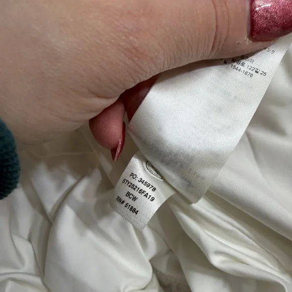 Patagonia Women's Los Gatos Birch White Fleece Vest Small - Picture 4 of 4